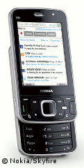 Der Browser Skyfire ist für Symbian-Handys wie das Nokia N96 nun in der Version 1.5 verfügbar